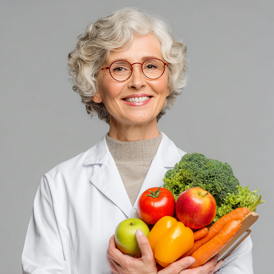 Літня пара готує здорову їжу разом